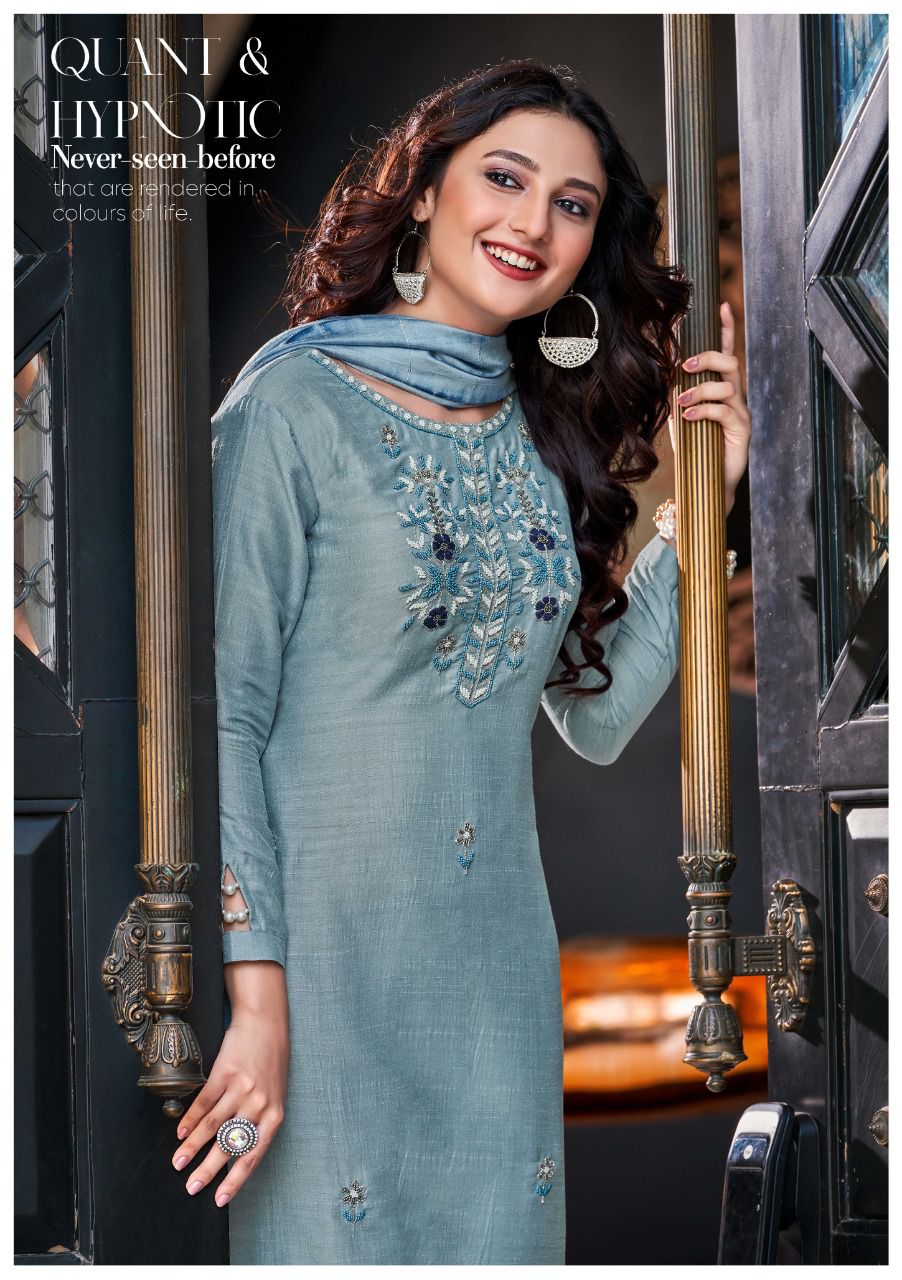Nakhrali 3 Fancy Festive Wear Designer Hand Work Salwar Suit Collection